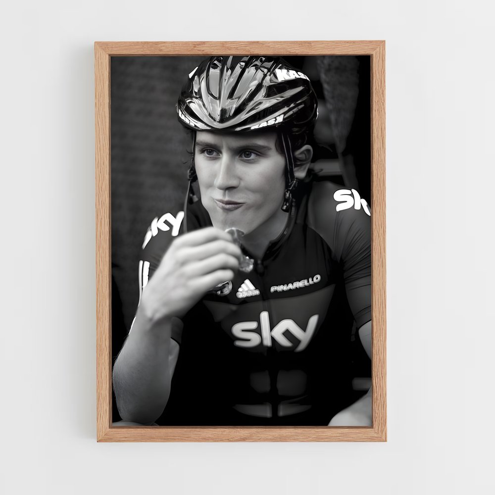 Poster Geraint Gourmand – affiche Cyclisme (vue 4)